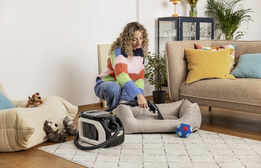 SE 3 Compact Home Floor – Nový tepovač Kärcher si poradí i s čištěním obuvi