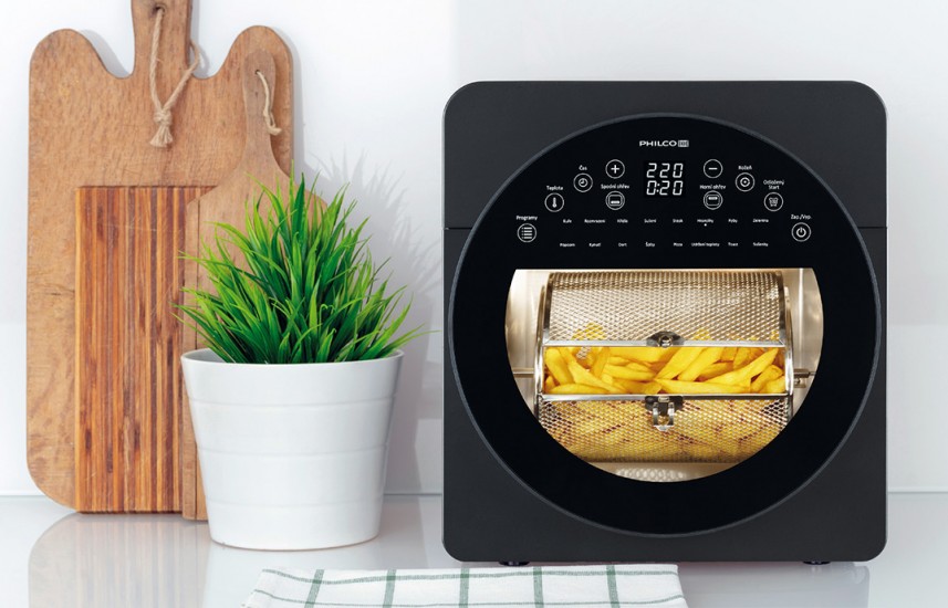 Zdravější, rychlejší, chytřejší – nová generace horkovzdušných fritéz Philco