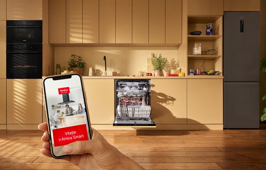 Novinky Amica pro začátek roku 2026 – Trouby na pizzu i zdravé fritování a široká ofenziva v kategorii myček